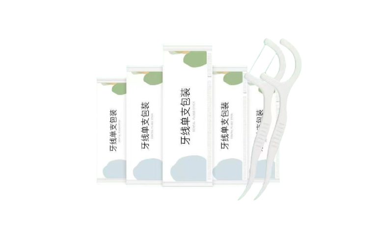 牙线便携独立包装牙线货源，家用清洁牙缝超细牙线供应链全国一件代发